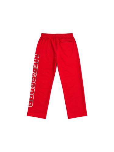 LG Branded Nylon Pants (Red)